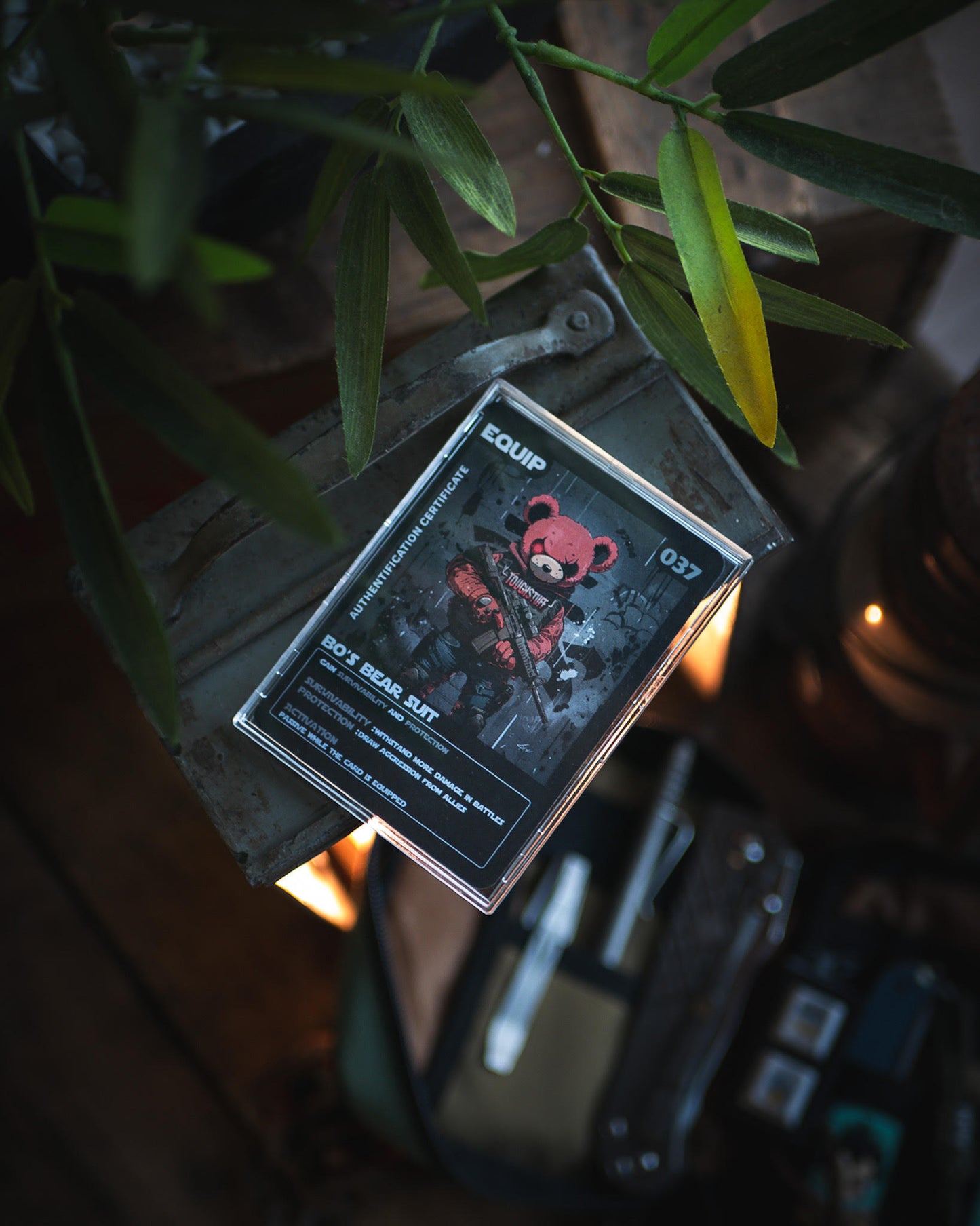 Battle Card - EQUIP - Bo's Bear Suit