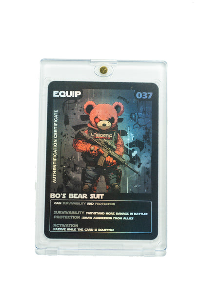 Battle Card - EQUIP - Bo's Bear Suit